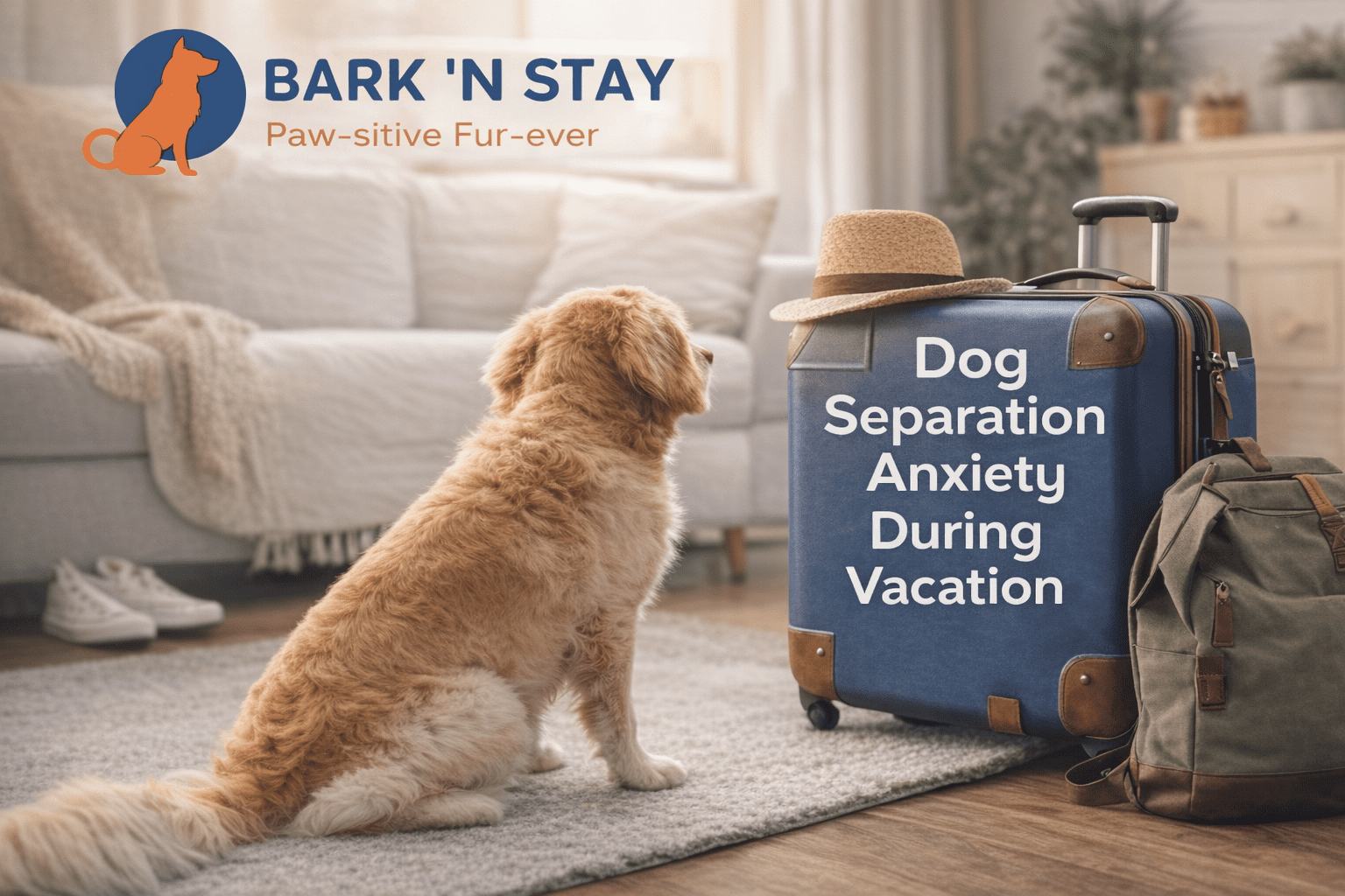 Dog separation anxiety tips before dog boarding in Gurgaon