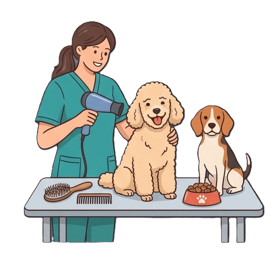 professional dog grooming Gurgaon Bark N Stay