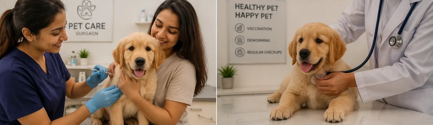 dog vaccination schedule Gurgaon new dog parent
